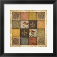 Framed Color Swatch Blossom II