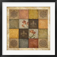 Color Swatch Blossom II Framed Print