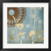 Framed 'Botanical Silhouettes I' border=