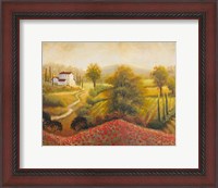 Framed Flourishing Vineyard I