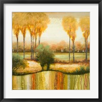 Early Morning Meadow I Framed Print