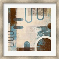 Framed 'Playing with Shapes II' border=