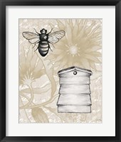 Bee Hives II Framed Print