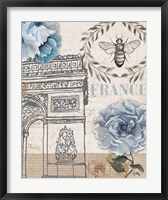 Framed Paris Bee II