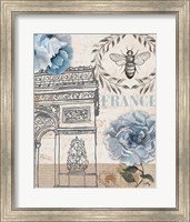 Framed Paris Bee II