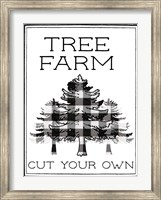 Framed Tree Farm Buffalo Plaid