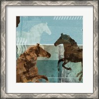 Framed 'Around the Stable II' border=