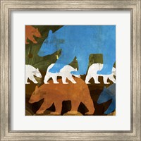 Framed 'Where the Wild Things Are I' border=