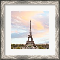 Framed Eiffel Tower, Paris
