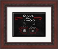 Framed Cocoa for Two