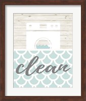 Framed 'Clean' border=