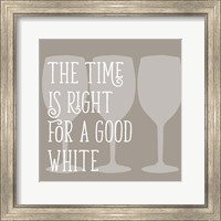 Framed Good White