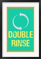 Framed Double Rinse