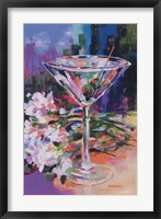 Framed N.Y. Martini