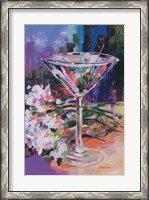 Framed N.Y. Martini