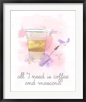 Framed Coffee and Mascara