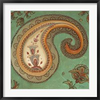 Framed Fashion Paisley I