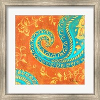 Framed Spring Paisley II