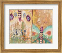 Framed Ikat Flutter Dream