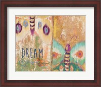 Framed Ikat Flutter Dream