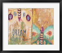 Framed Ikat Flutter Dream