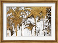 Framed Luxe Palms I