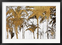 Framed Luxe Palms I