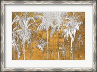 Framed Luxe Palms II