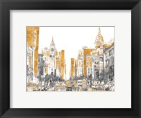 Framed Golden City