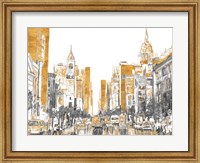 Framed Golden City
