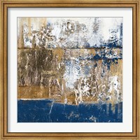 Framed Blue Contemporaneo