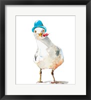 Framed Silly Seagull