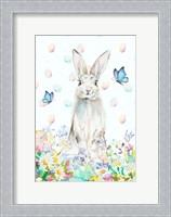 Framed Tall Easter Bunny