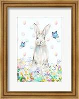 Framed Tall Easter Bunny