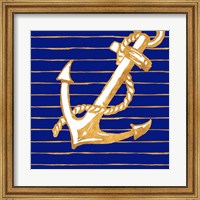 Framed Nautical Anchor II