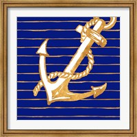 Framed Nautical Anchor II