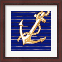 Framed Nautical Anchor II