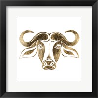 Framed Bull