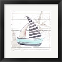 Framed 'Explore Nautical III' border=