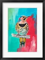 Framed Woodpecker I