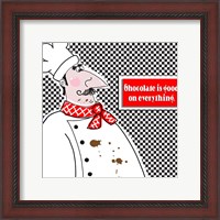 Framed Bon Appetit Chef I