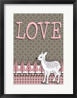 Framed Lamb Love