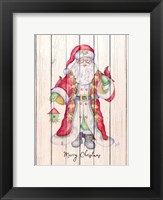 Framed Santa & Cardinal I