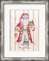 Framed Santa & Cardinal I