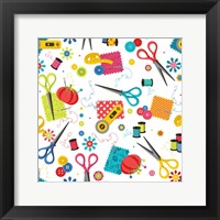 Sew Excited Nifty Notions Framed Print