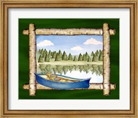 Framed Framed Lake View III