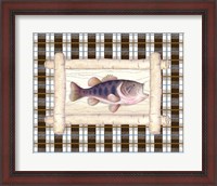 Framed Framed Lake Fish I