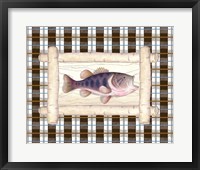 Framed Framed Lake Fish I