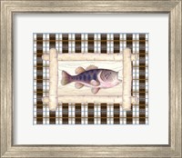 Framed Framed Lake Fish I
