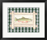 Framed Lake Fish II Framed Print